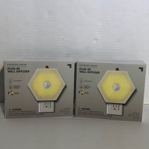 Sharper Image Night Light Plug-In Wall Diffuser
